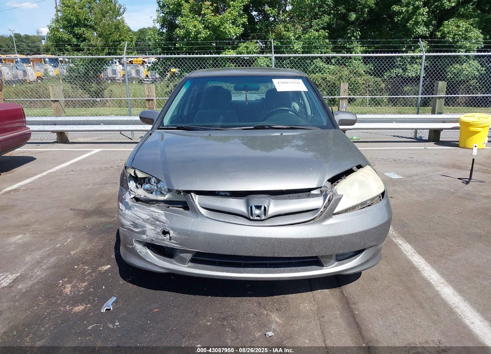 2005 HONDA CIVIC EX VIN: 2HGES26795H574701