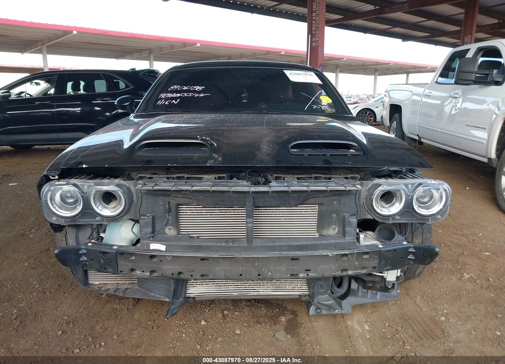 2019 DODGE CHALLENGER SRT HELLCAT REDEYE WIDEBODY VIN: 2C3CDZL91KH733595
