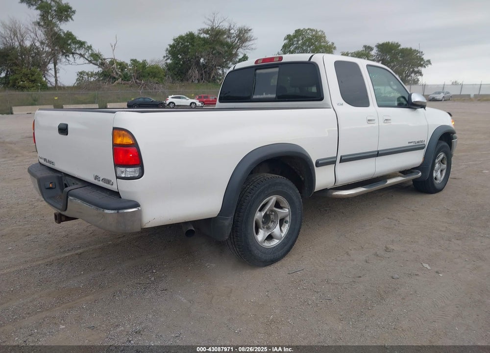 2000 TOYOTA TUNDRA SR5 V8 VIN: 5TBBT4415YS075160