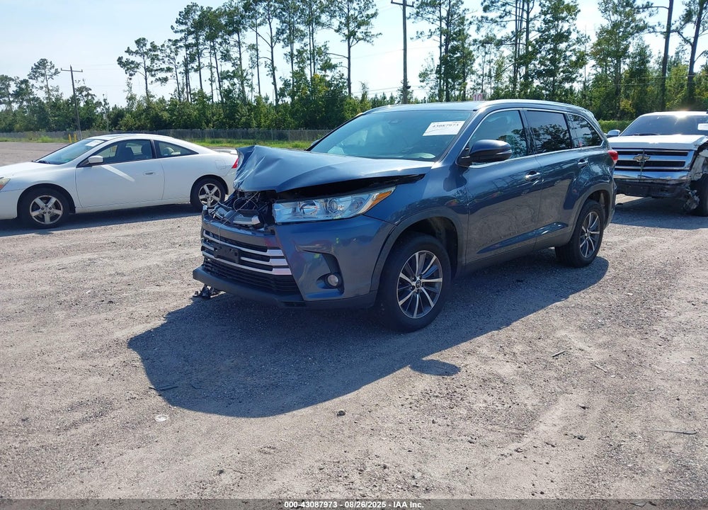 2019 TOYOTA HIGHLANDER VIN: 5TDKZRFH5KS314744