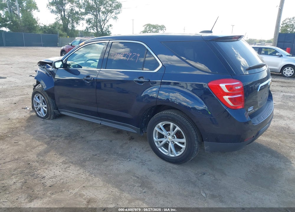 2017 CHEVROLET EQUINOX VIN: 2GNFLEEK5H6335130