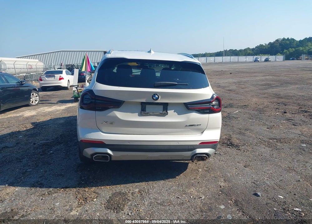 2022 BMW X3 VIN: 5UX43DP0XN9J32416