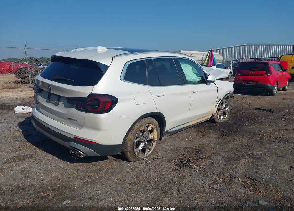 2022 BMW X3 VIN: 5UX43DP0XN9J32416