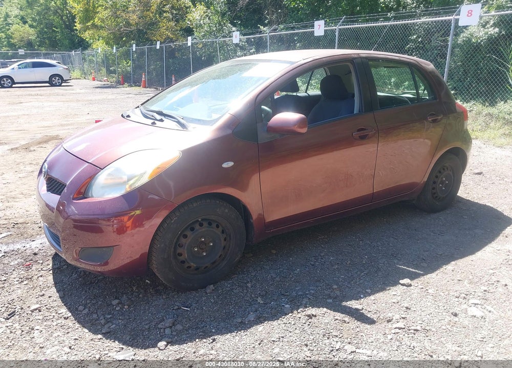 2010 TOYOTA YARIS VIN: JTDKT4K36A5307787