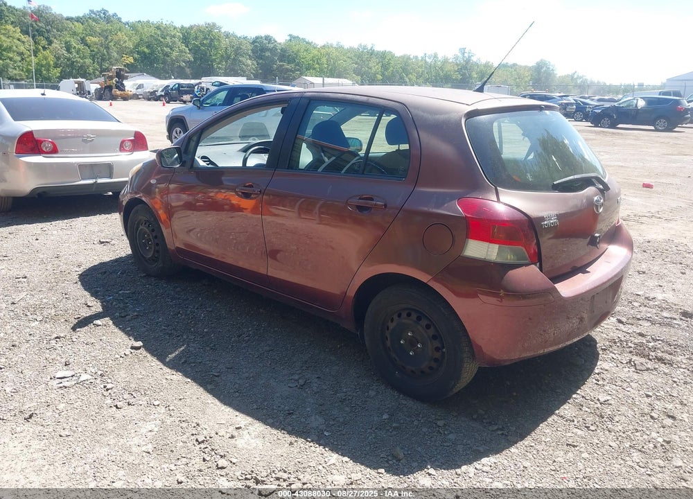 2010 TOYOTA YARIS VIN: JTDKT4K36A5307787