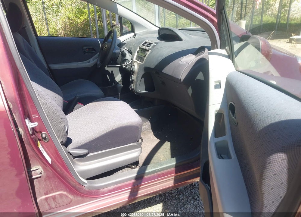 2010 TOYOTA YARIS VIN: JTDKT4K36A5307787