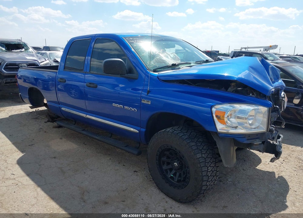2007 DODGE RAM 1500 LARAMIE VIN: 1D7HU182X7S143965