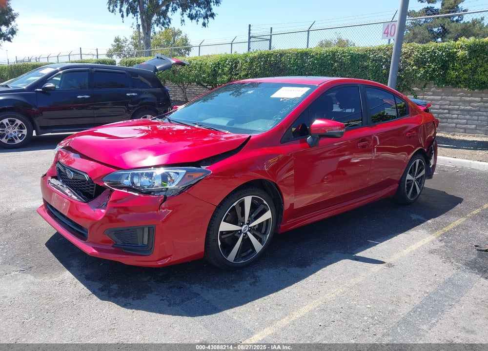 2018 SUBARU IMPREZA VIN: 4S3GKAM63J3622332