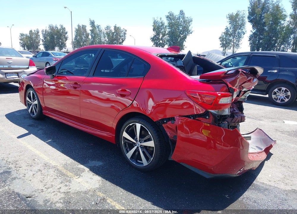 2018 SUBARU IMPREZA VIN: 4S3GKAM63J3622332
