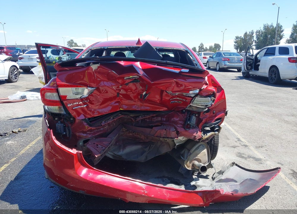 2018 SUBARU IMPREZA VIN: 4S3GKAM63J3622332