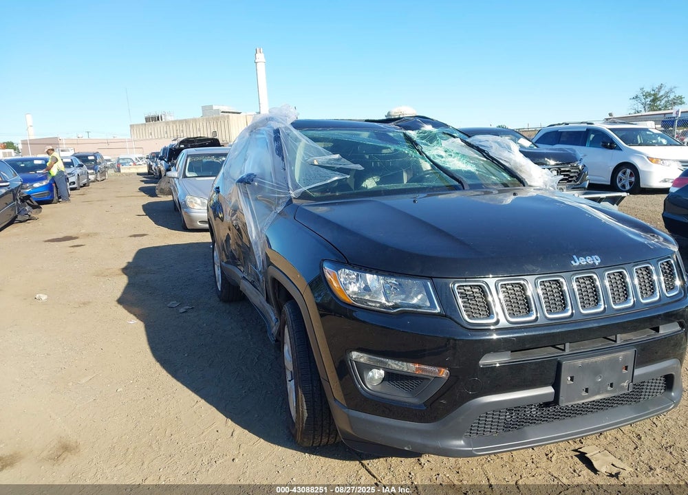 2021 JEEP COMPASS LATITUDE 4X4 VIN: 3C4NJDBBXMT537900
