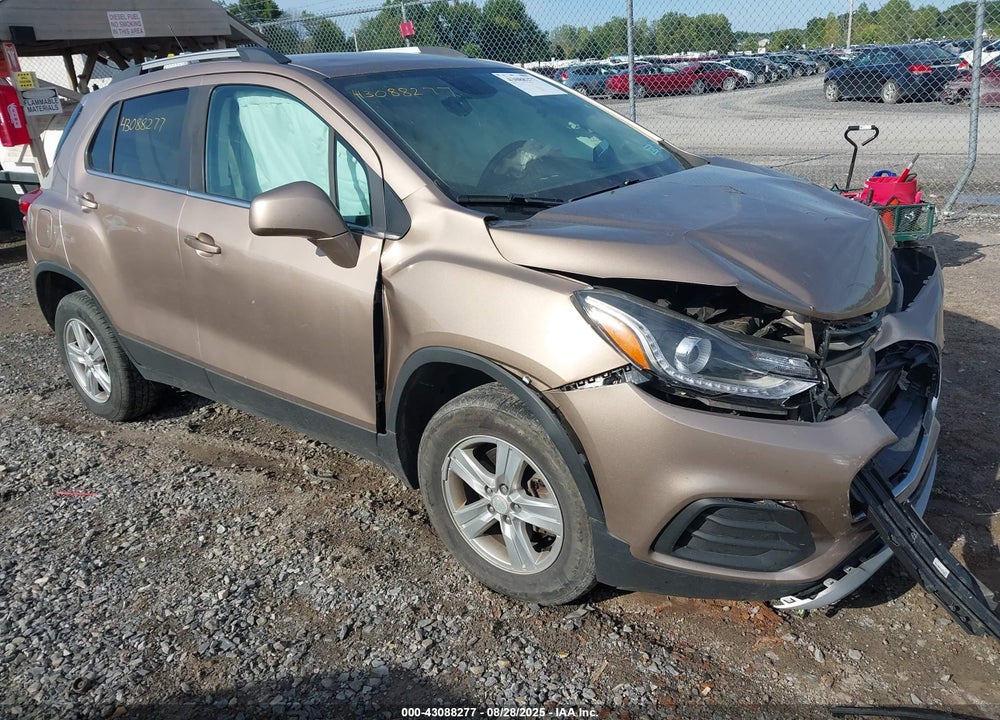 2018 CHEVROLET TRAX LT VIN: 3GNCJPSB8JL201450