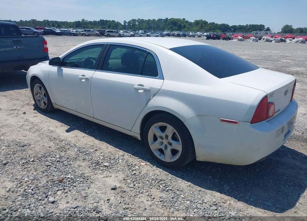 2009 CHEVROLET MALIBU LS VIN: 1G1ZG57B29F165218