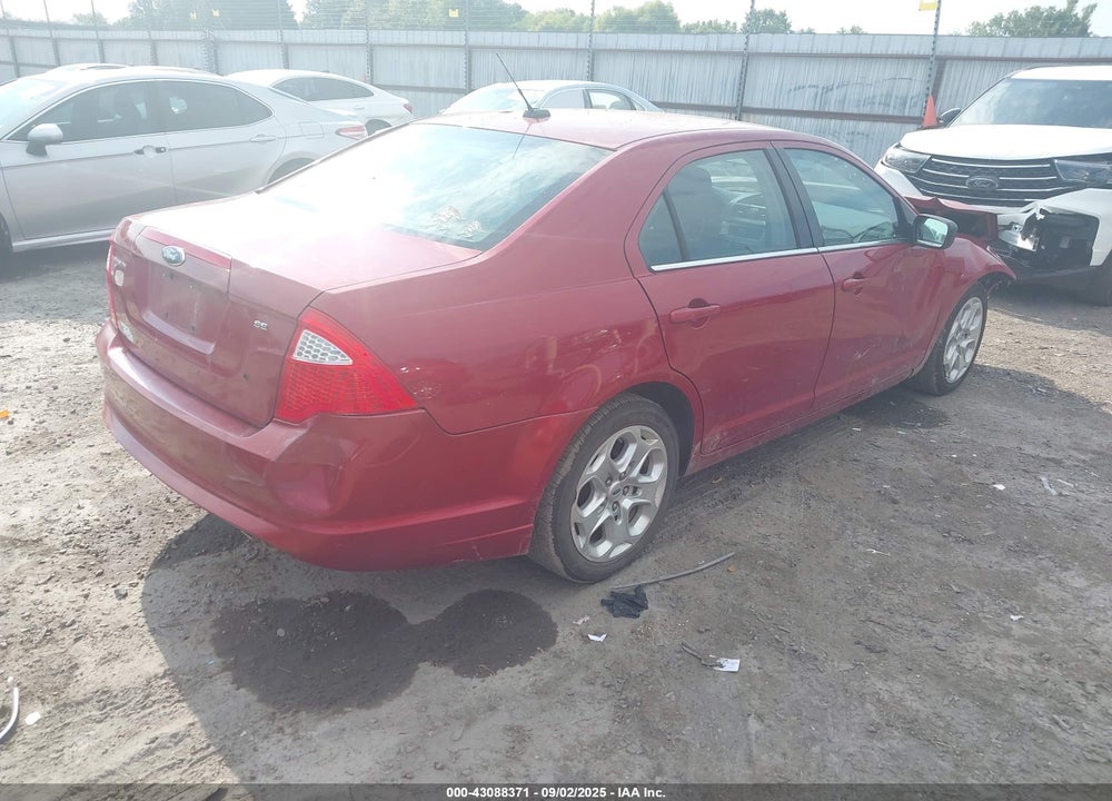 2010 FORD FUSION VIN: 3FAHP0HA5AR163603