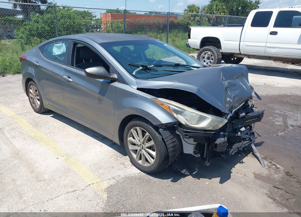 2016 HYUNDAI ELANTRA SE VIN: KMHDH4AE6GU634553