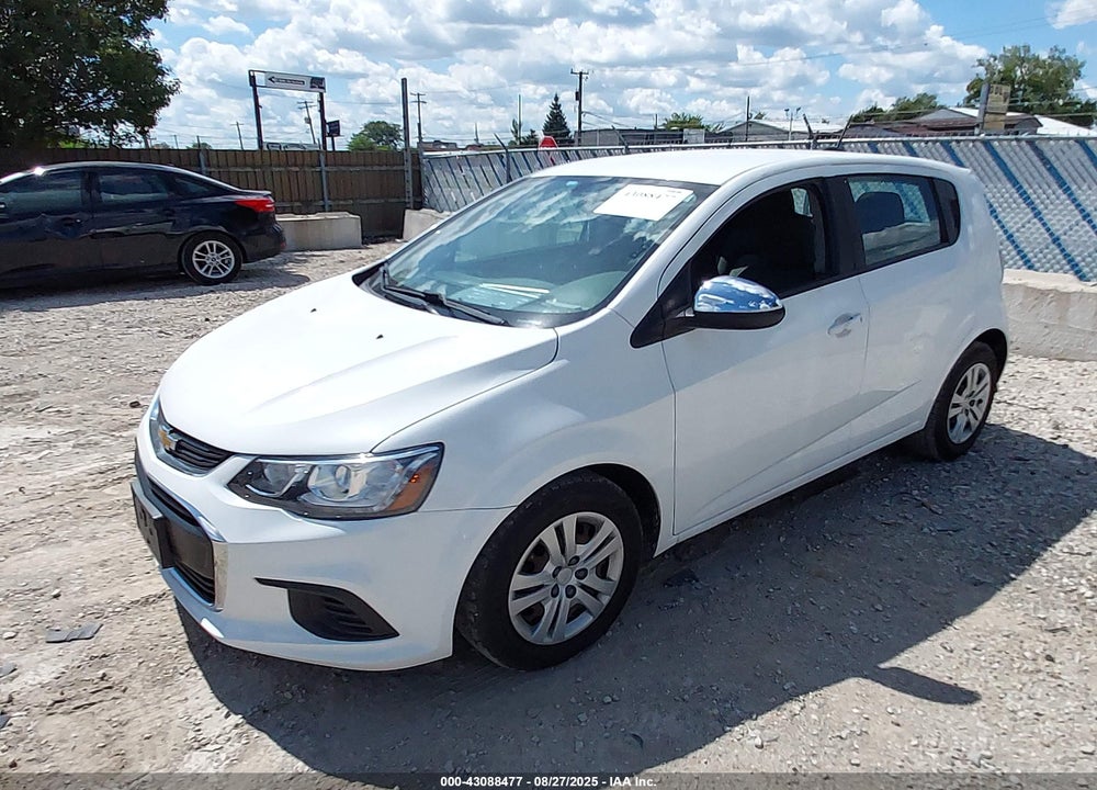 2017 CHEVROLET SONIC VIN: 1G1JG6SH3H4173255