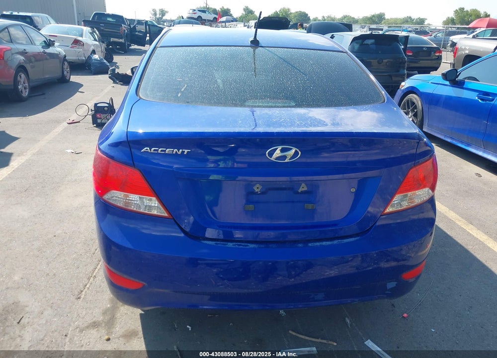 2014 HYUNDAI ACCENT GLS VIN: KMHCT4AE6EU688460