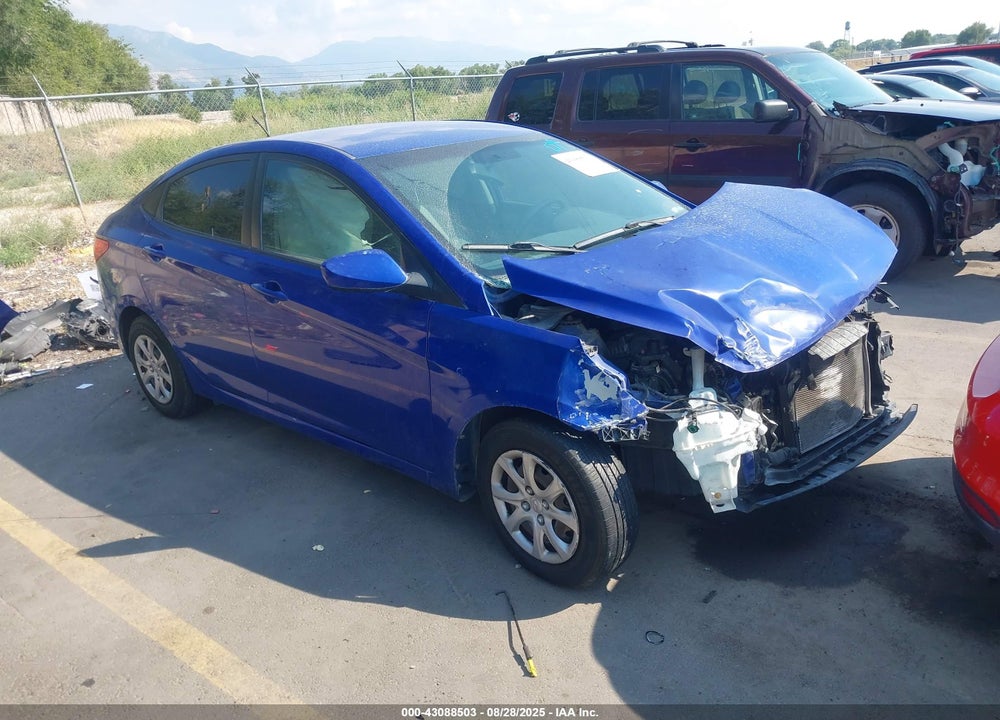 2014 HYUNDAI ACCENT GLS VIN: KMHCT4AE6EU688460