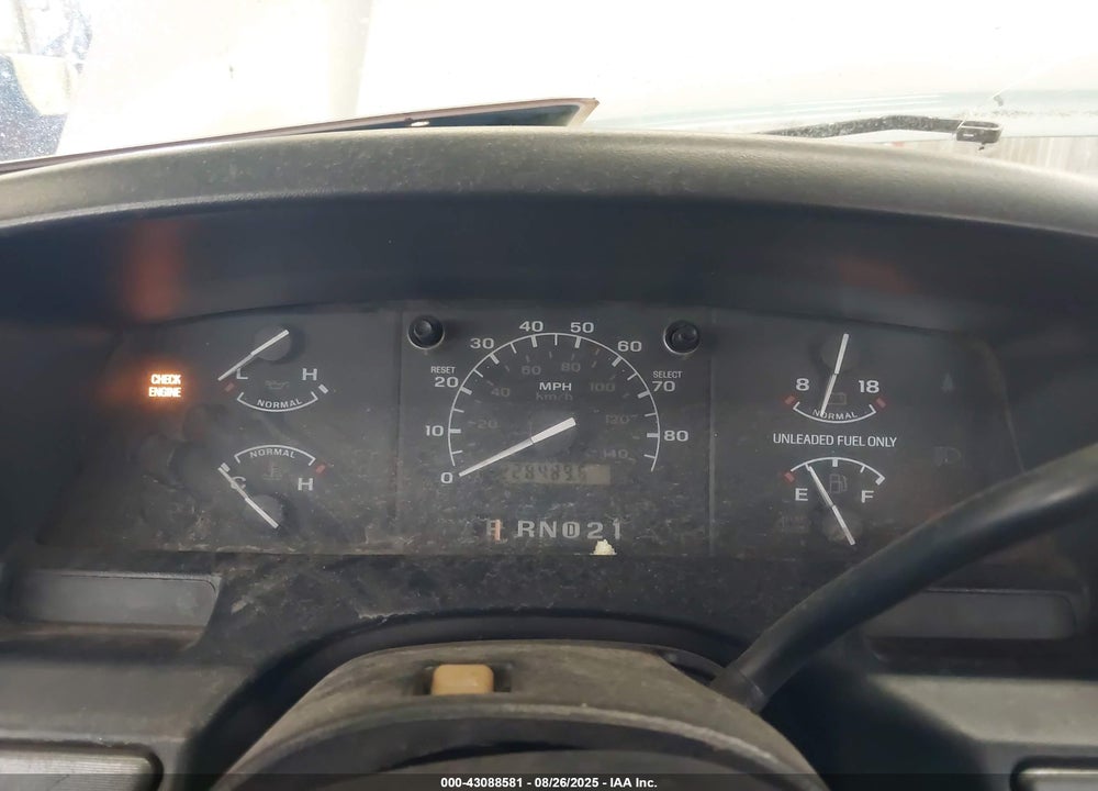 1995 FORD F150 VIN: 1FTEF15N6SLB59668