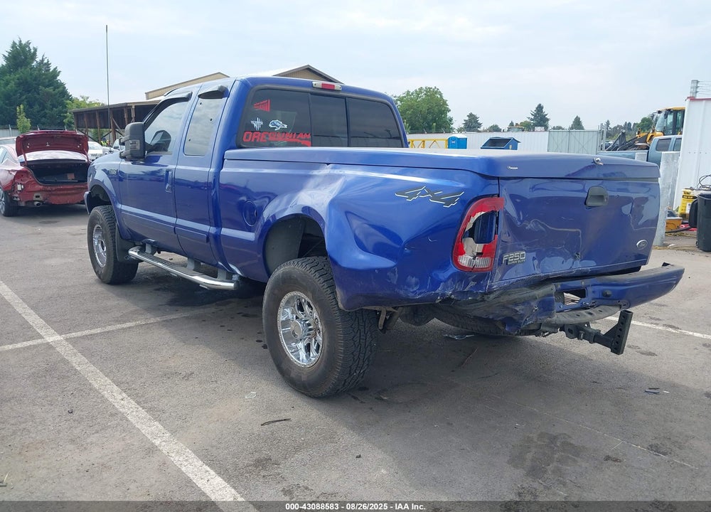 2003 FORD F-250 LARIAT/XL/XLT VIN: 1FTNX21L73EA74433