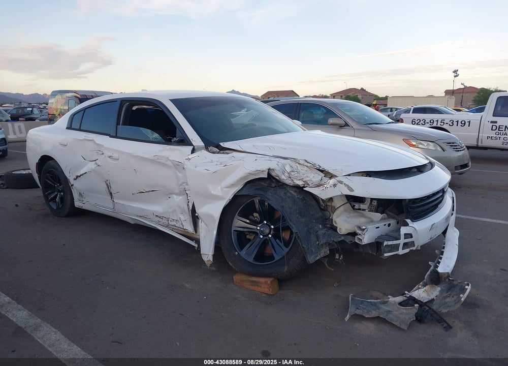 2016 DODGE CHARGER SXT VIN: 2C3CDXHG9GH149612