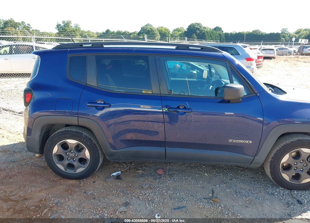 2016 JEEP RENEGADE SPORT VIN: ZACCJAAT0GPD73875