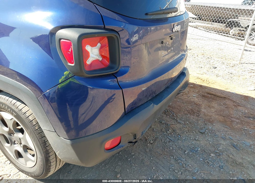 2016 JEEP RENEGADE SPORT VIN: ZACCJAAT0GPD73875