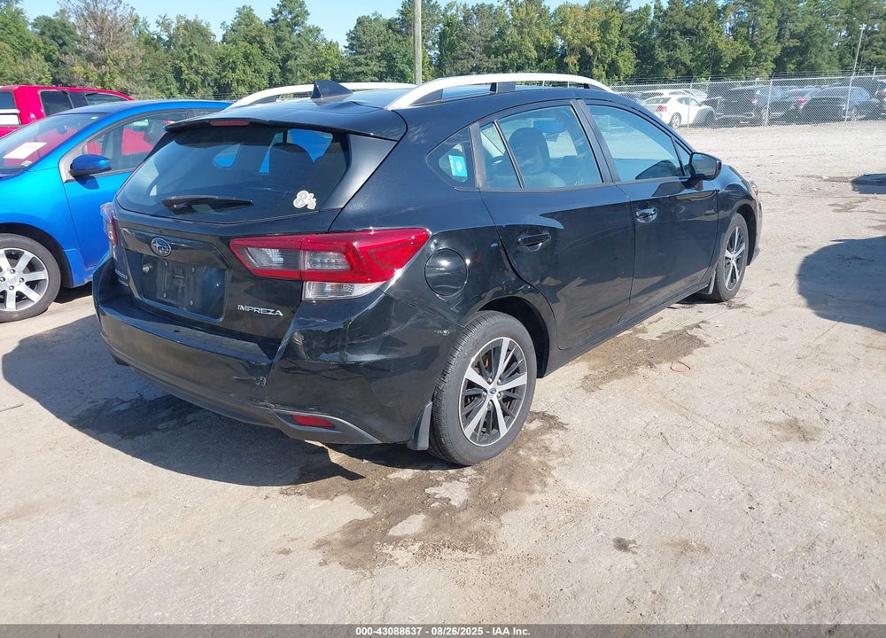 2021 SUBARU IMPREZA VIN: 4S3GTAV66M3714986