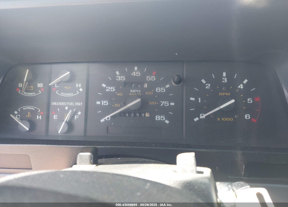 1992 FORD EXPLORER VIN: 1FMCU22X0NUC64127