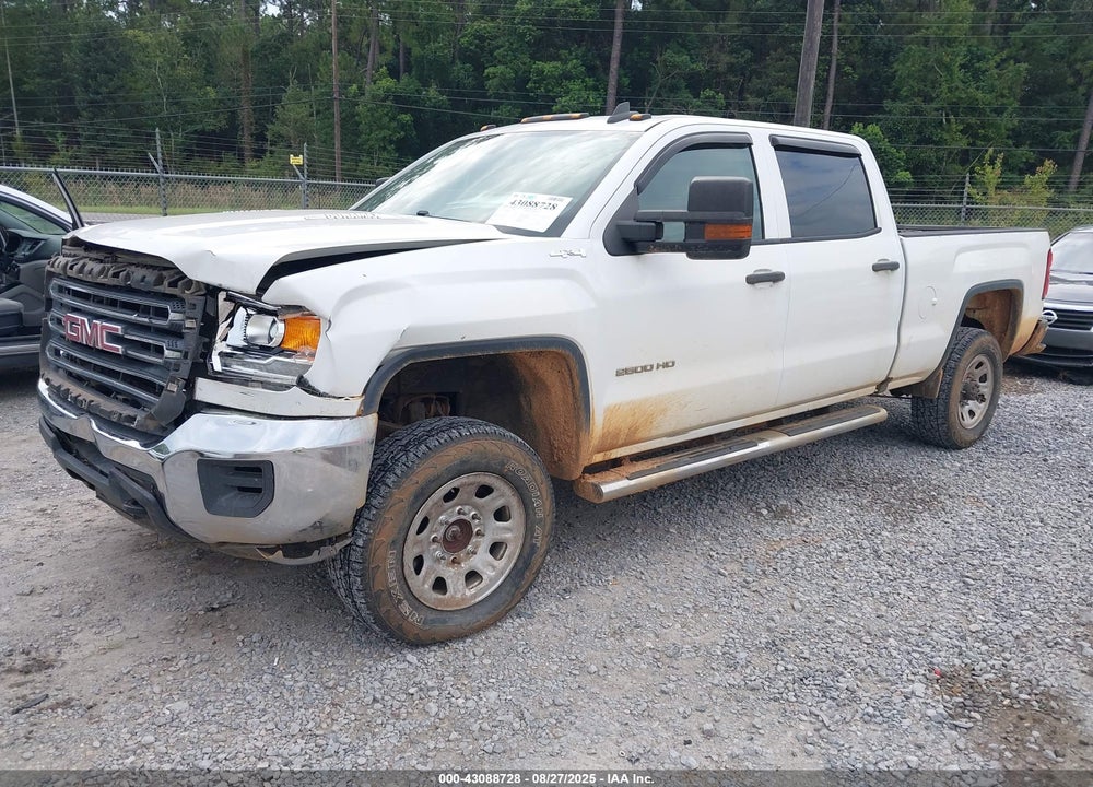 2016 GMC SIERRA 2500HD VIN: 1GT12RE82GF226341