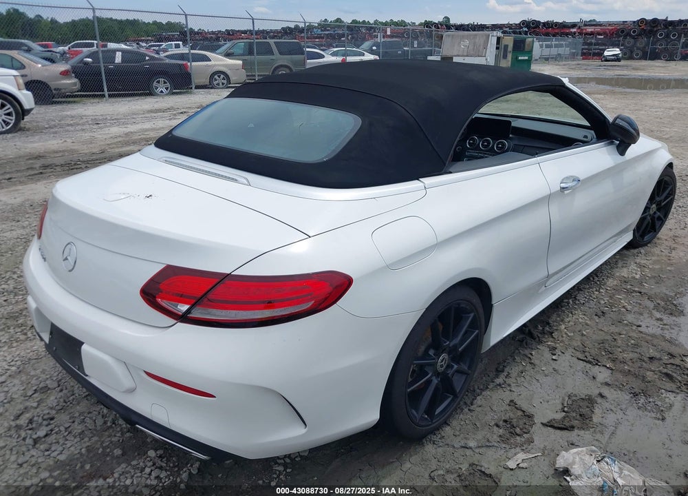 2019 MERCEDES-BENZ C CLASS VIN: WDDWK8DB7KF806938