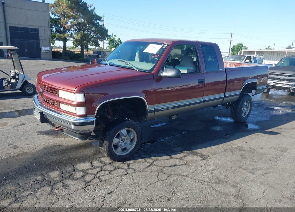 1998 CHEVROLET K1500 FLEETSIDE VIN: 2GCEK19R6W1249259