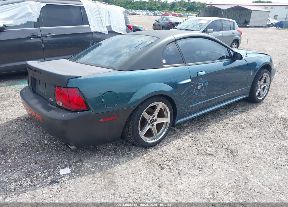 1999 FORD MUSTANG COBRA VIN: 1FAFP47V6XF182296
