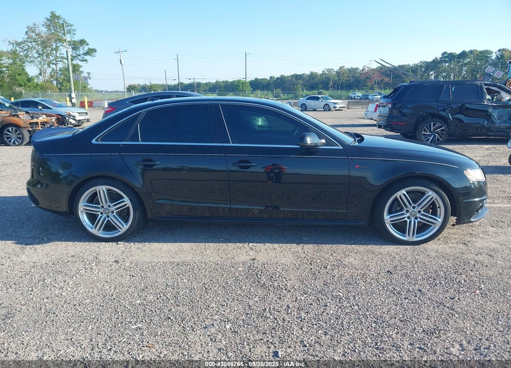 2012 AUDI S4 3.0 PREMIUM PLUS VIN: WAUBGAFL2CA105887