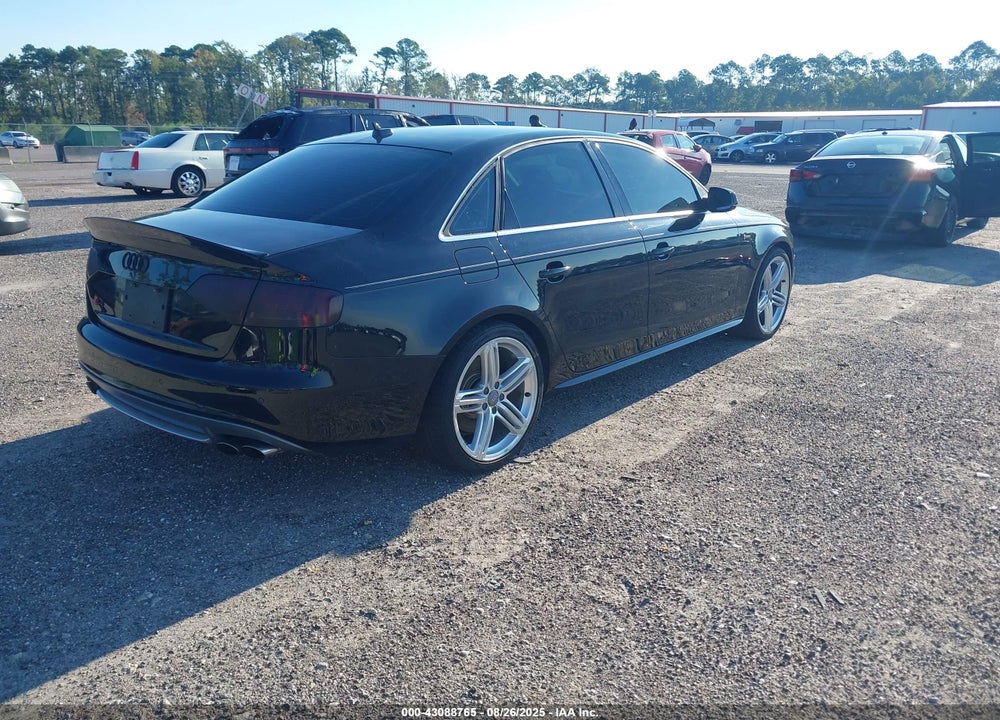 2012 AUDI S4 3.0 PREMIUM PLUS VIN: WAUBGAFL2CA105887