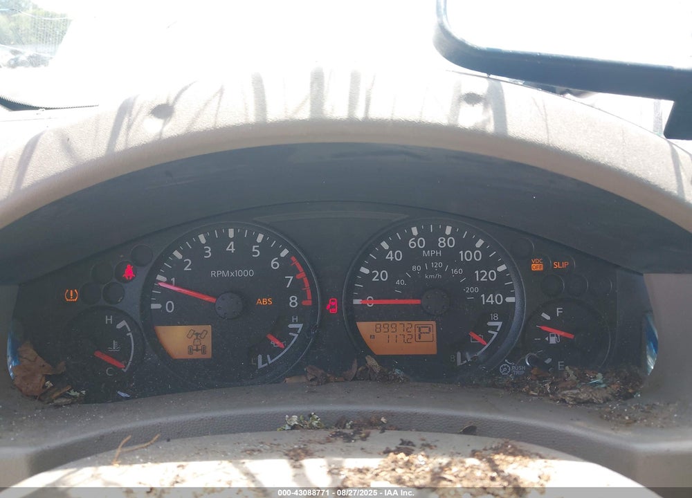 2011 NISSAN FRONTIER VIN: 1N6AD0EV8BC420519
