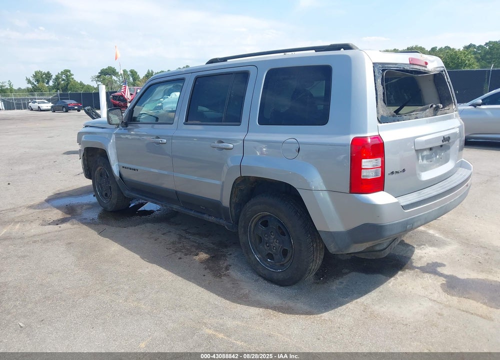 2015 JEEP PATRIOT VIN: 1C4NJRBB3FD321280