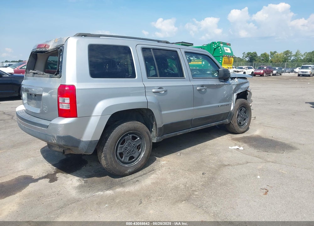 2015 JEEP PATRIOT VIN: 1C4NJRBB3FD321280