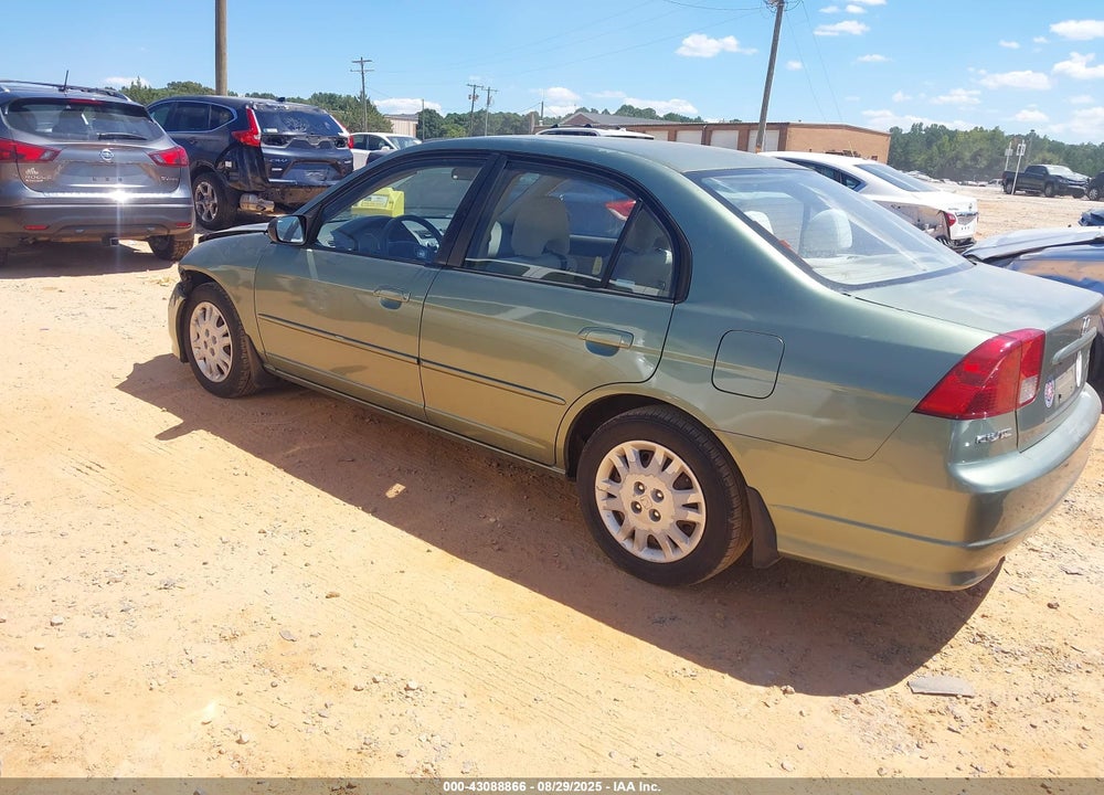 2004 HONDA CIVIC LX VIN: 2HGES16594H609650
