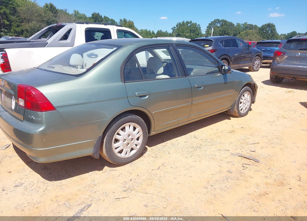 2004 HONDA CIVIC LX VIN: 2HGES16594H609650