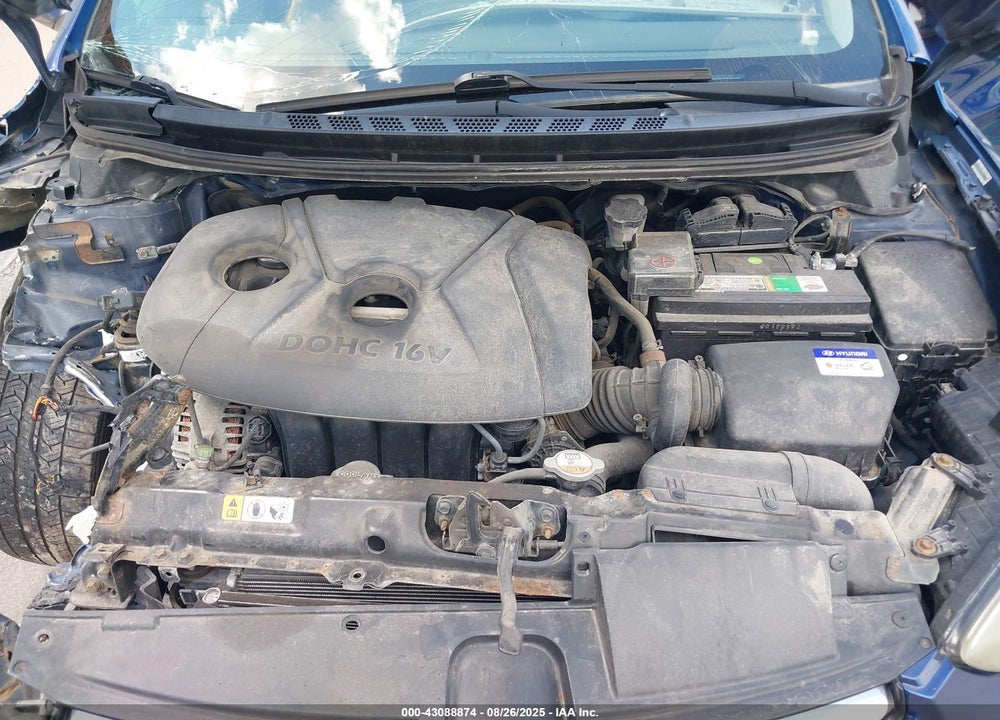 2013 HYUNDAI ELANTRA VIN: KMHDH4AE0DU686188