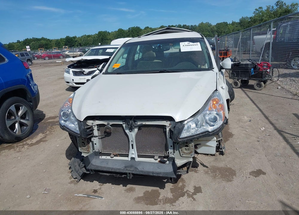 2011 SUBARU LEGACY VIN: 4S3BMCG69B3254400