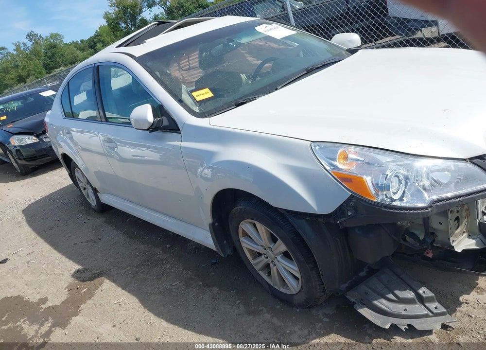2011 SUBARU LEGACY VIN: 4S3BMCG69B3254400