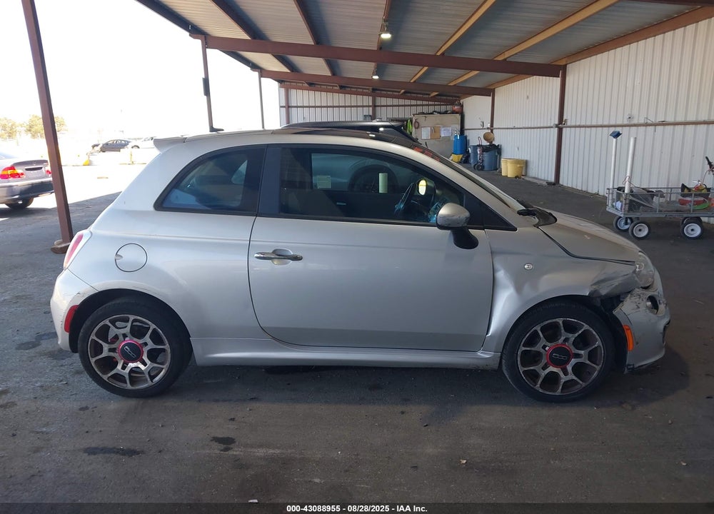2012 FIAT 500 SPORT VIN: 3C3CFFBR1CT125675