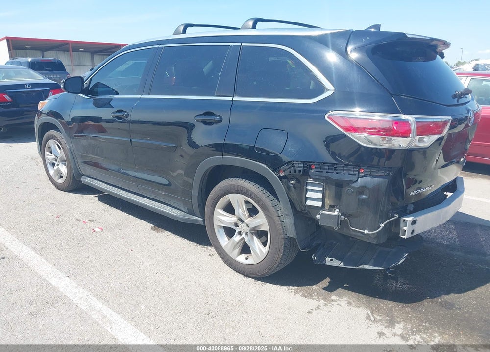 2015 TOYOTA HIGHLANDER VIN: 5TDDKRFH6FS121781