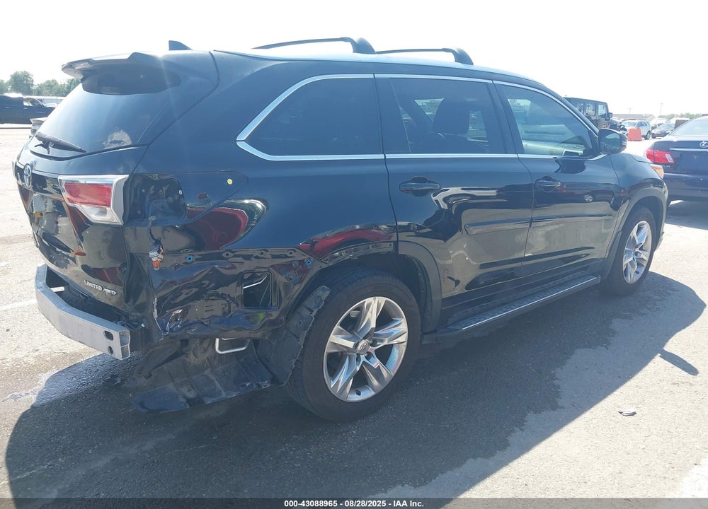 2015 TOYOTA HIGHLANDER VIN: 5TDDKRFH6FS121781