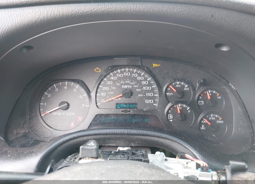 2005 CHEVROLET TRAILBLAZER LT VIN: 1GNDT13S752262287