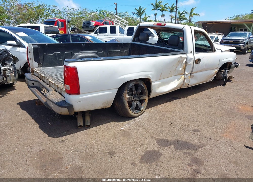 2004 CHEVROLET SILVERADO 1500 WORK TRUCK VIN: 1GCEC14V04Z331221