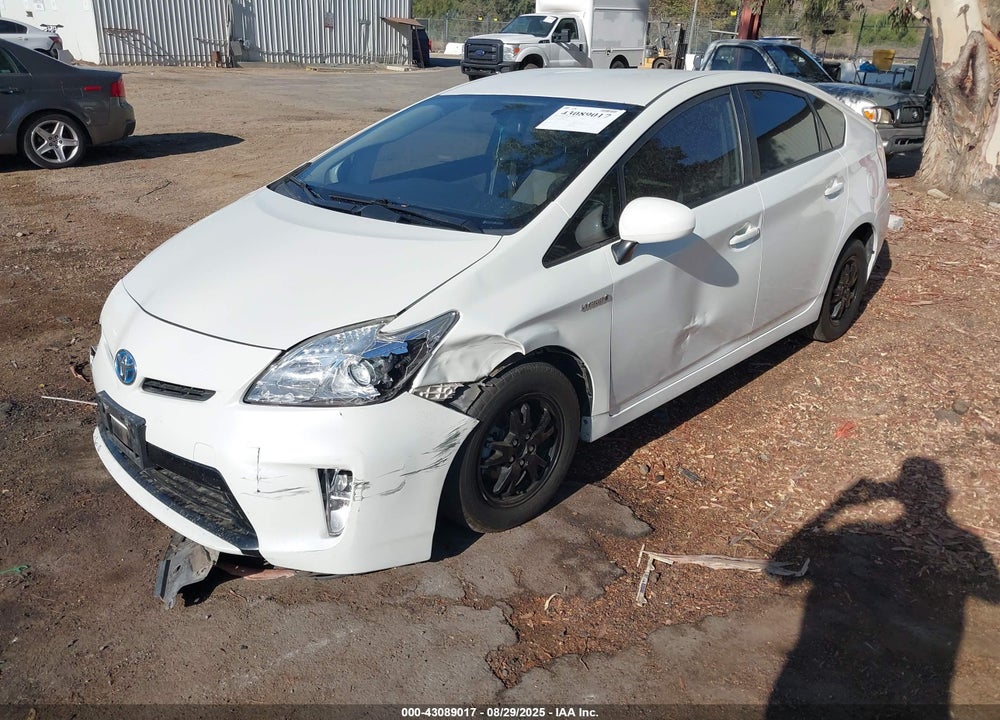 2015 TOYOTA PRIUS VIN: JTDKN3DU2F0435345
