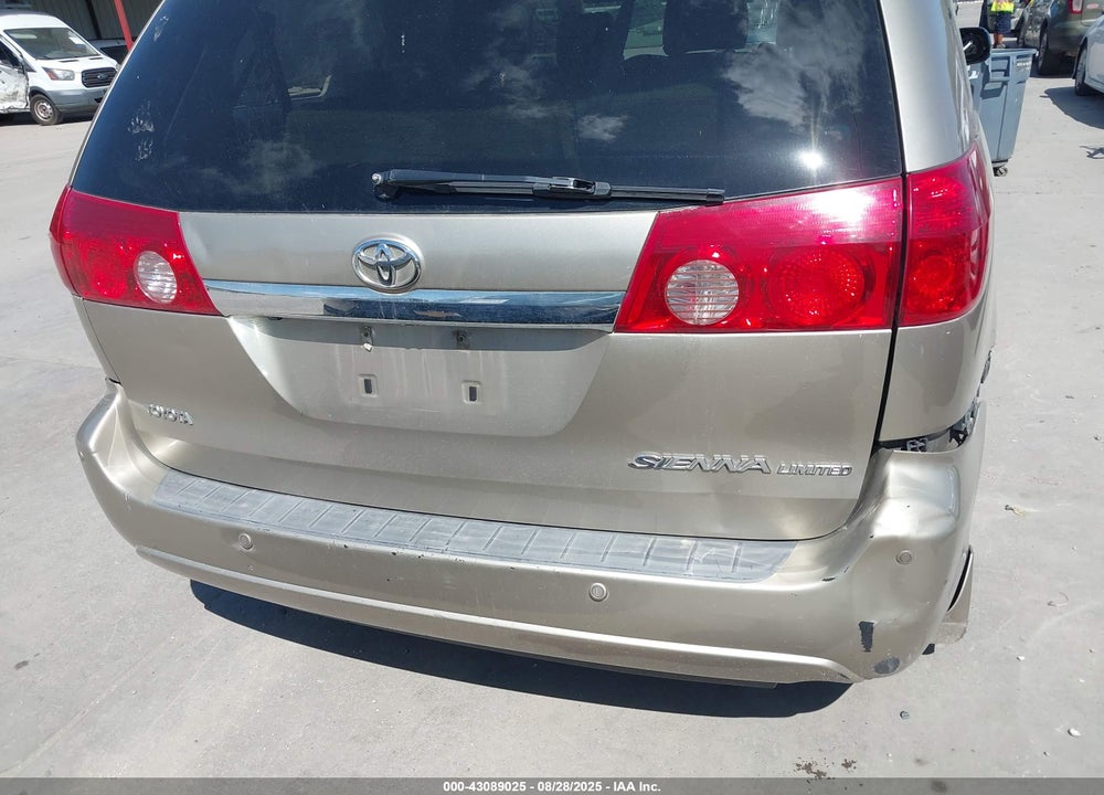2007 TOYOTA SIENNA XLE LIMITED VIN: 5TDZK22C67S022743